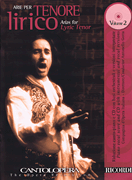 Arias for Lyric Tenor Vocal Solo & Collections sheet music cover
